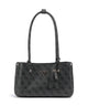Guess Meridian 4G Logo Schultertasche coal logo