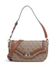 Guess Dea Schultertasche latte logo