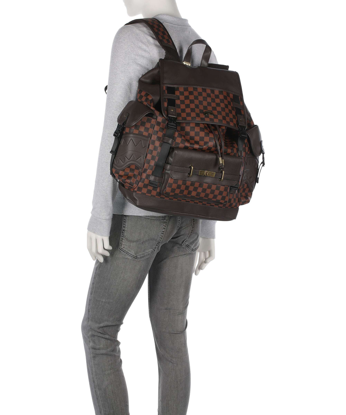 Sprayground Monaco Deux Monte Carlo Backpack brown