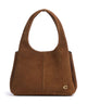 Coach Lana Suede Beuteltasche warm brown