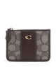 Coach Essential Signature Porta carte di credito oak