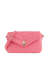 Lancaster Soft Matelassé Umhängetasche rose fonce