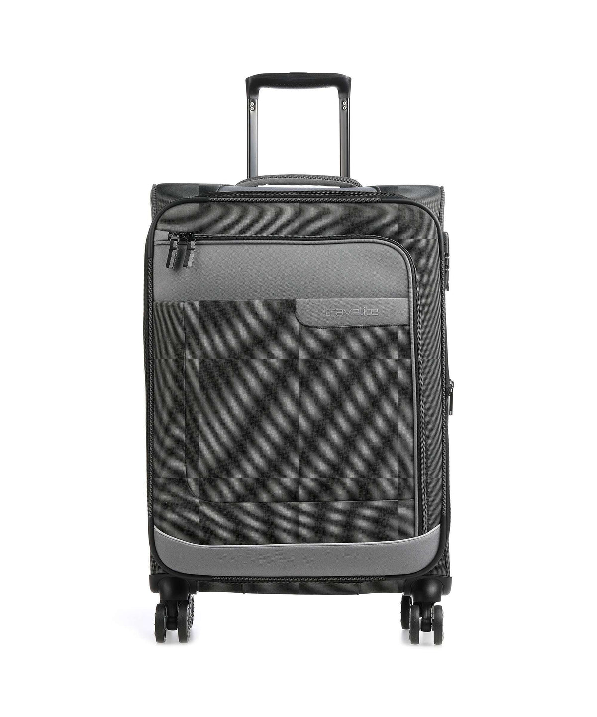 Travelite Viia Spinner (4 wheels) schiefer