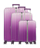 Travelite Lascana Edition Set valigie trolley (4 ruote) purple degrade