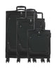 Travelite Umbria 4-Rollen Trolley Set black