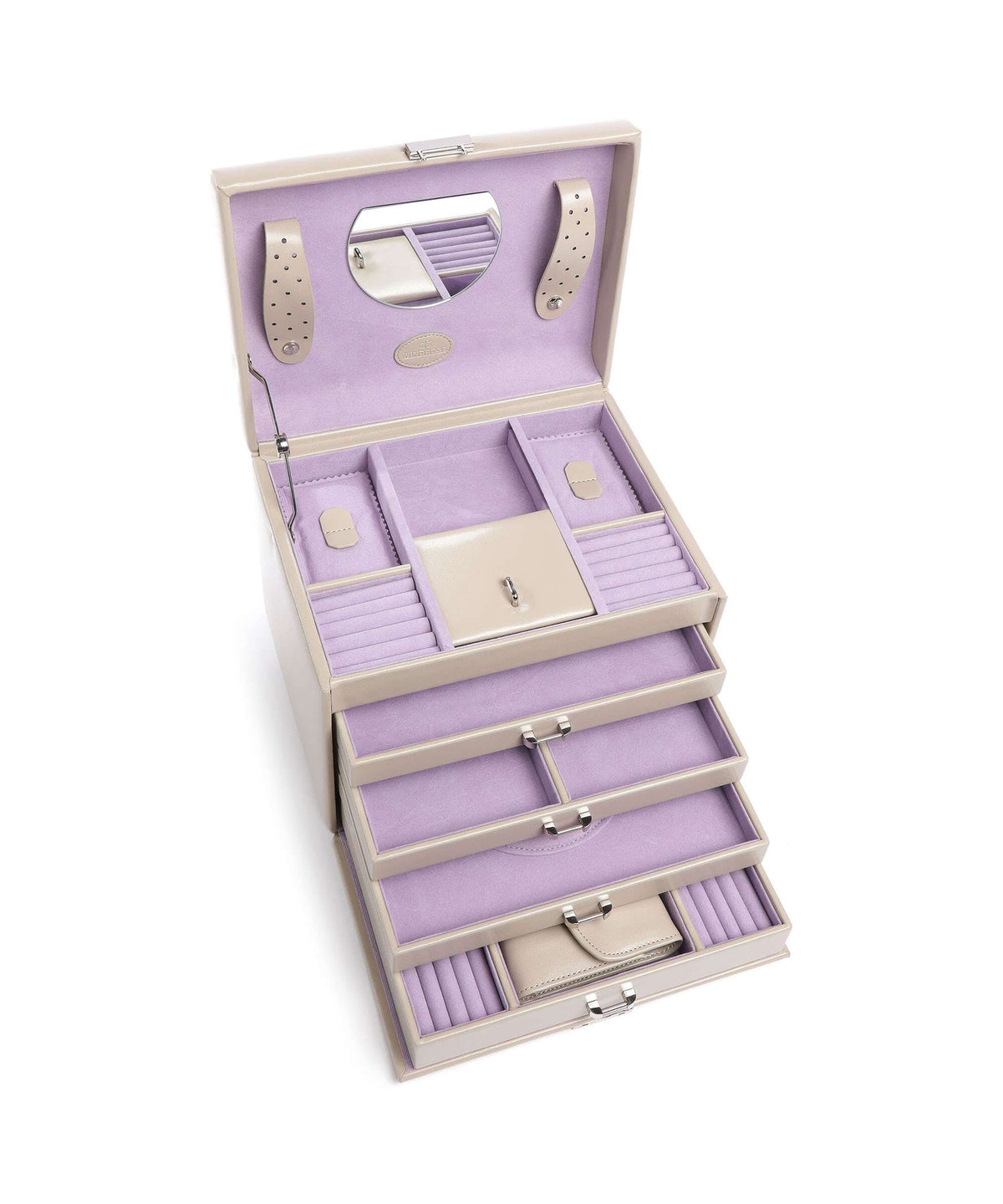 Windrose Merino Moda Jewelry box beige