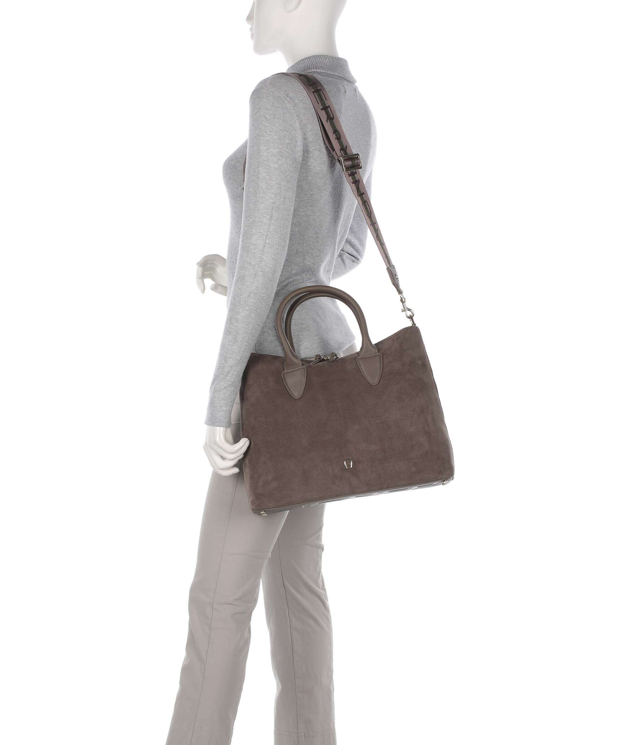 Aigner Zita M Handbag coal brown