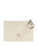 Aigner Zita Porta carte di credito macadamia white