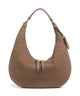 Abro Suede Weaving Nana Small Beuteltasche camel