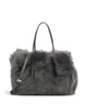 Abro Shearling Noelle Handtasche grey