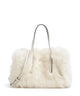 Abro Shearling Noelle Handtasche beige