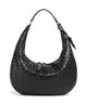 Abro Piuma Nana Small Borsa hobo black/nickel