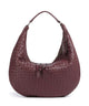 Abro Piuma Nana Small Borsa hobo bordeaux