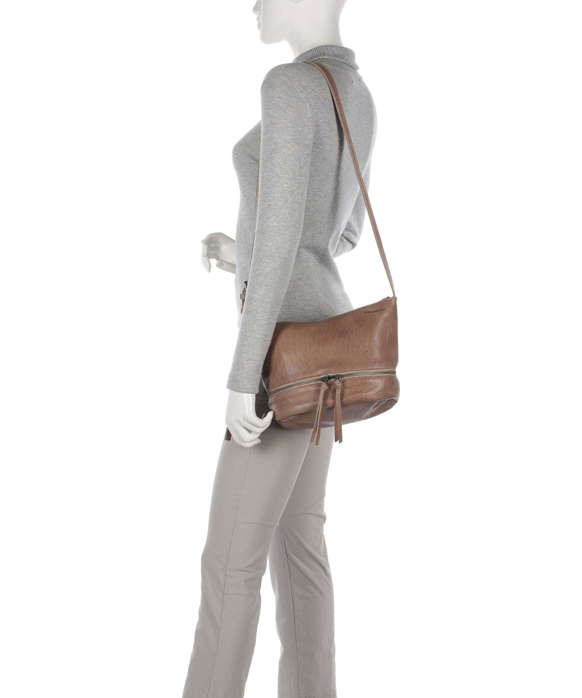 FredsBruder Run Around Crossbody bag powder taupe