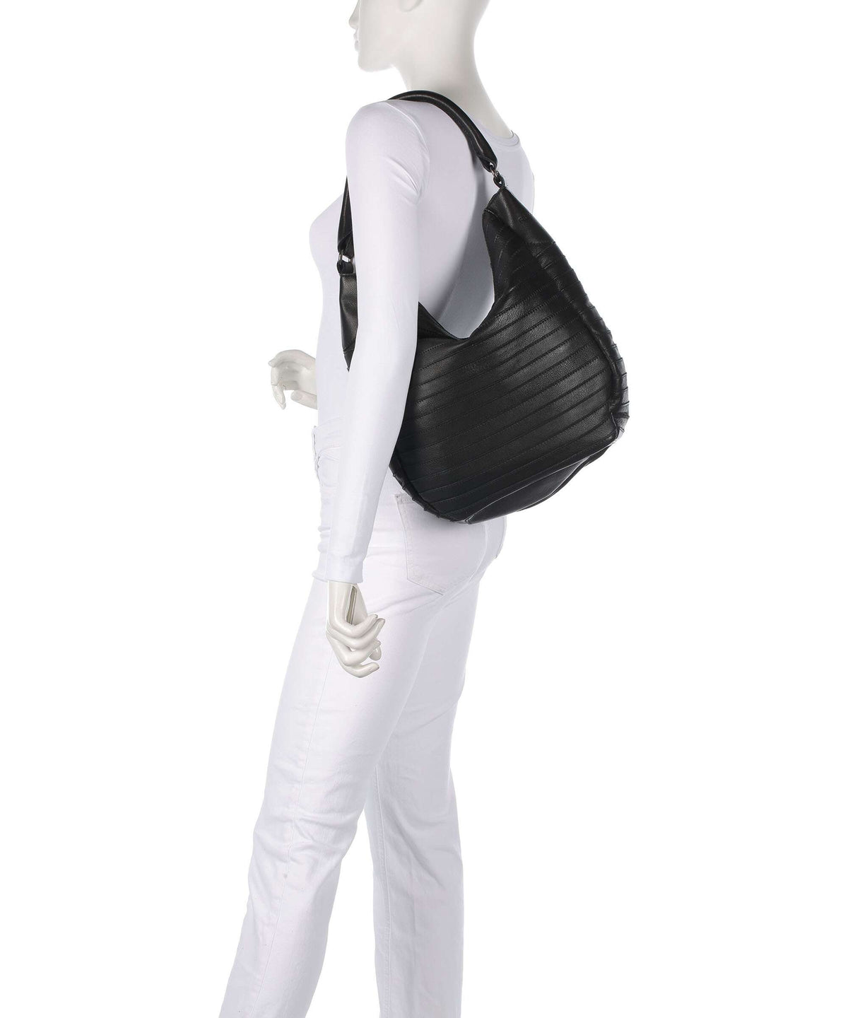 FredsBruder Bestseller Collection Gürteltier S Hobo bag black