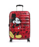 American Tourister Wavebreaker Disney Valigia trolley (4 ruote) mickey comics red