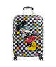 American Tourister Wavebreaker Disney Valigia trolley (4 ruote) mickey check