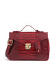 Maison Mollerus Croco Marly Handtasche antique rot