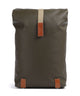 Brooks England Pickwick Cotton Canvas Small Sac à dos roll-top moss