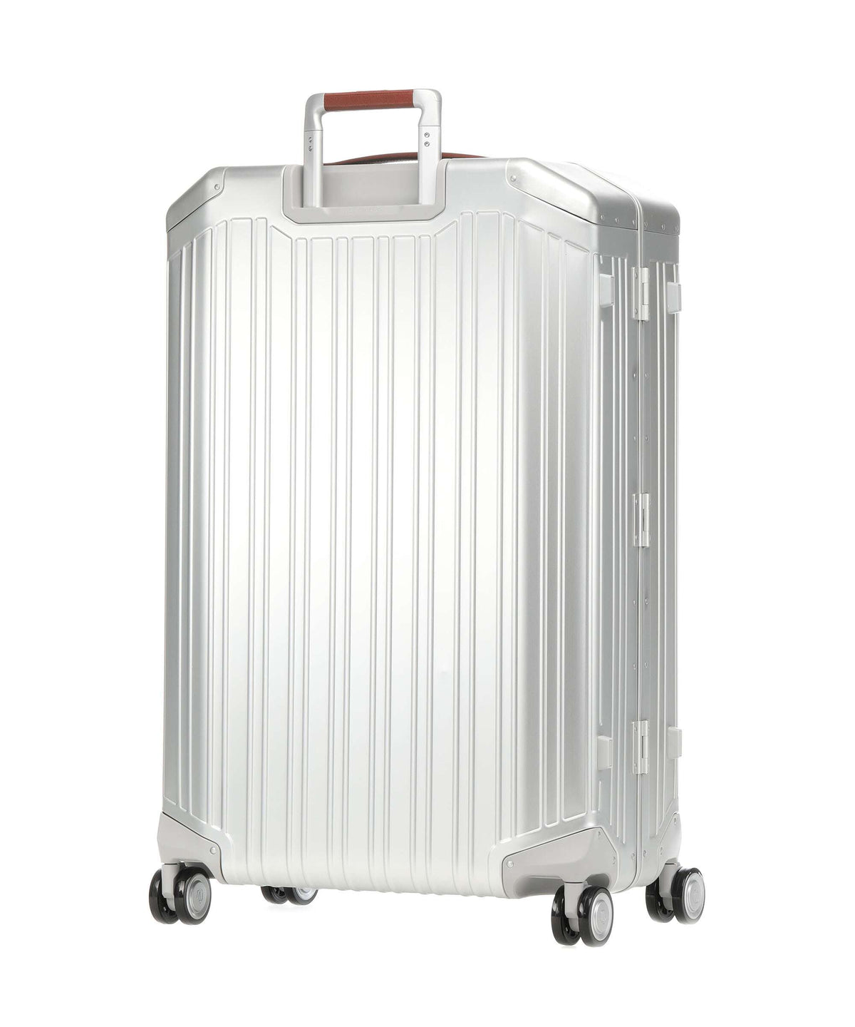 Piquadro Alu Spinner (4 wheels) grey/hide