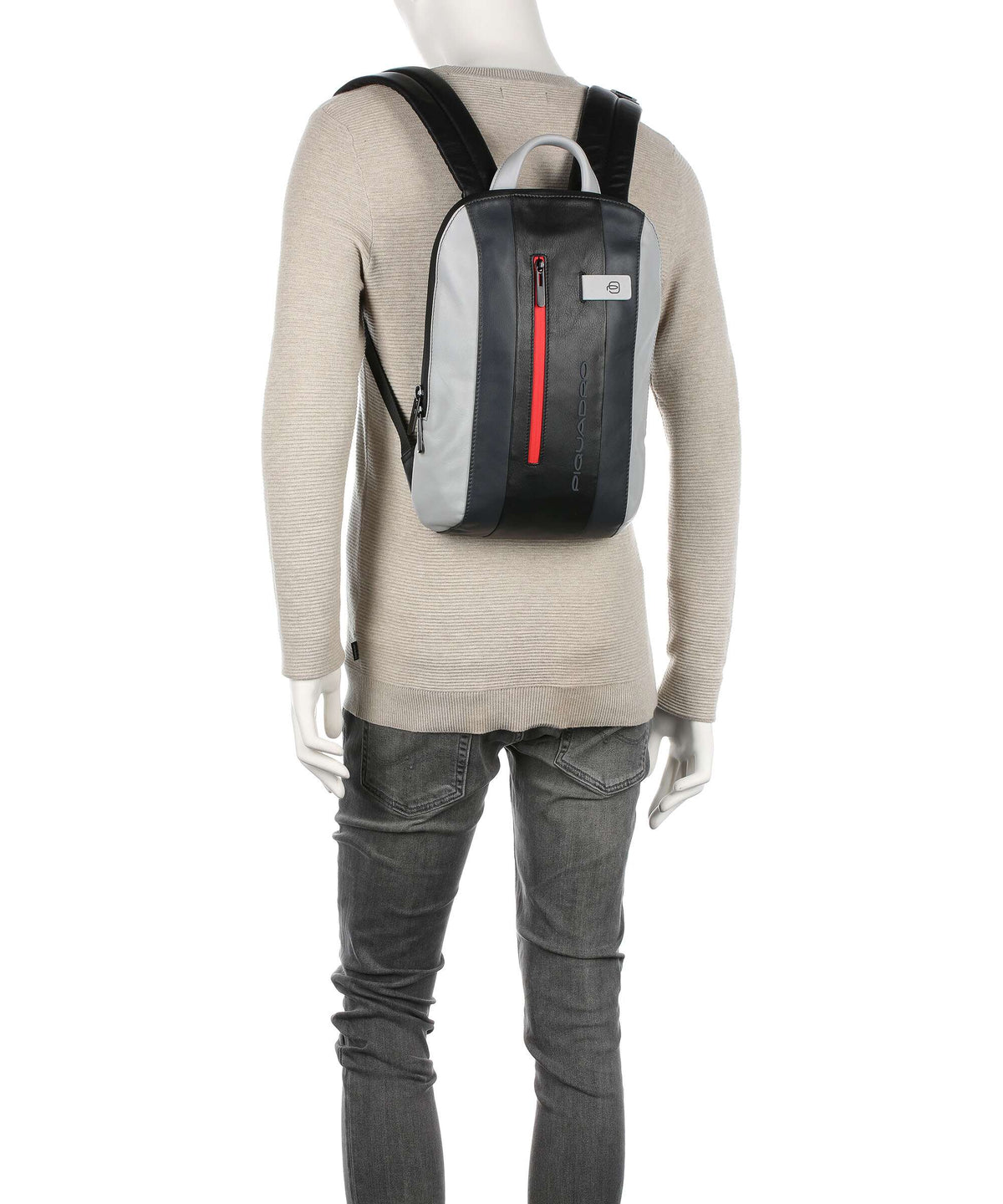 Piquadro Urban RFID Laptop backpack grey/black