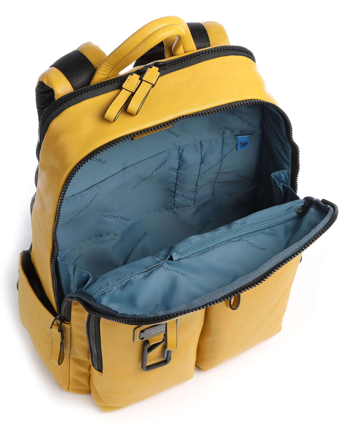 Piquadro Harper Laptop backpack yellow