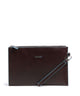 Piquadro Blue Square Handgelenktasche mahogany