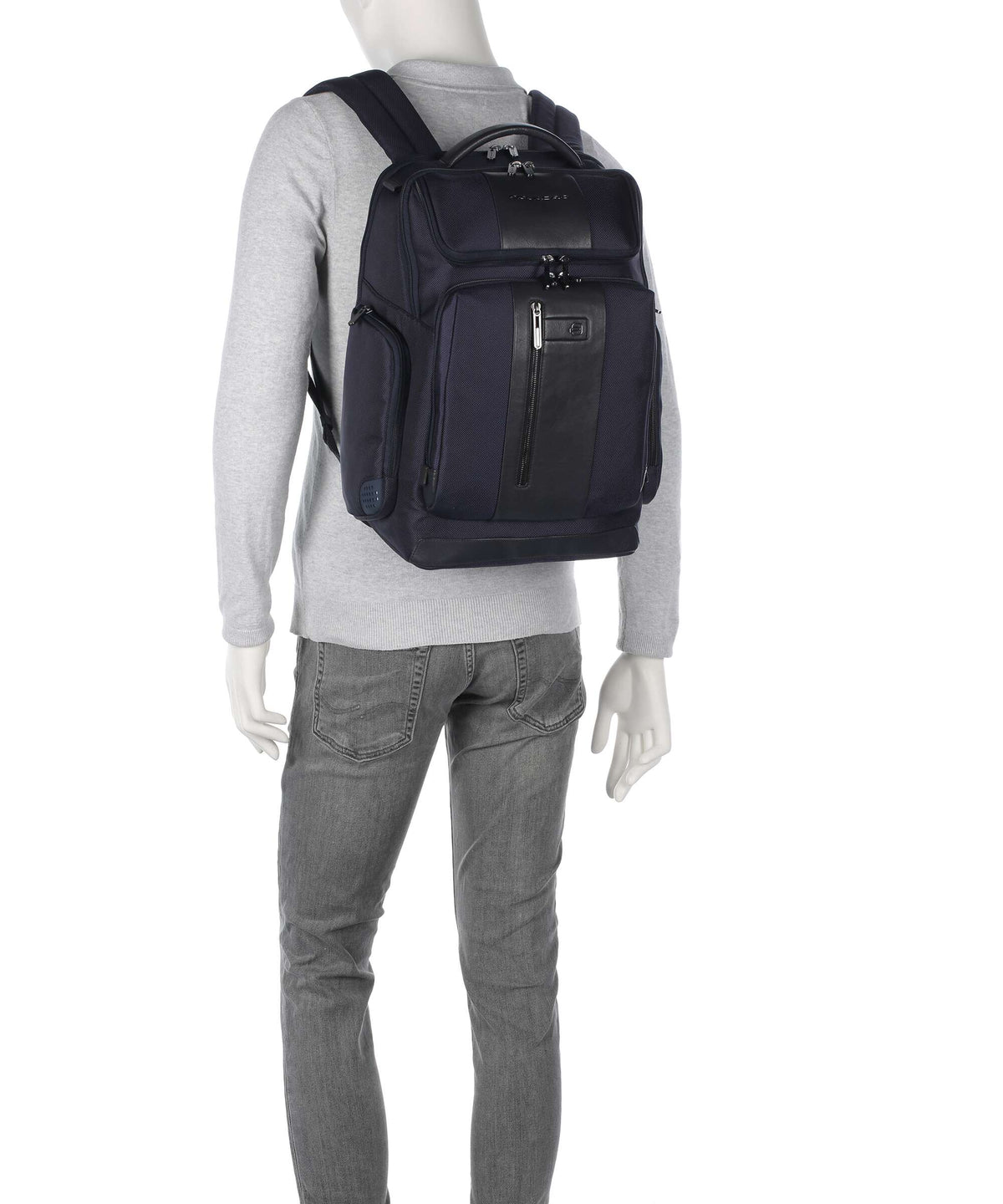 Piquadro Brief 2 Laptop backpack blue