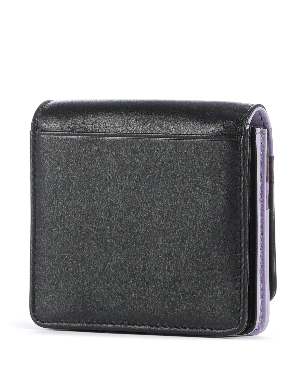 DuDu Bags Flores RFID Wallet black lavender