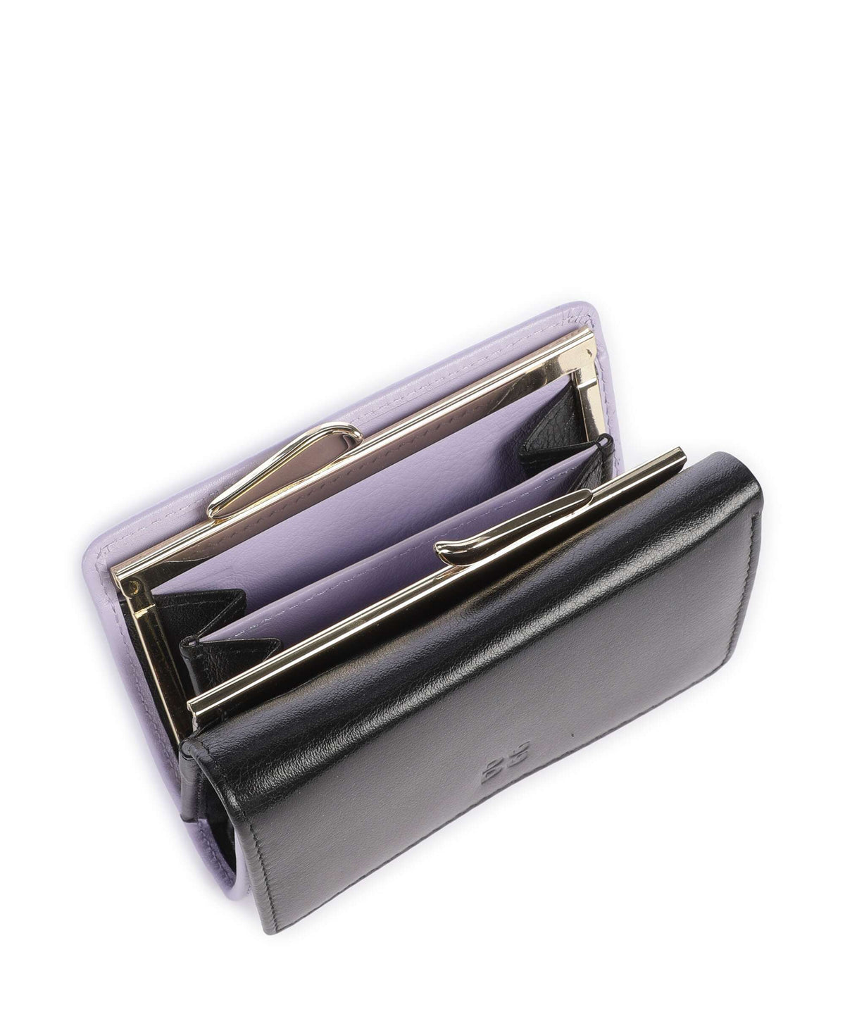 DuDu Bags Corsica RFID Wallet black lavender