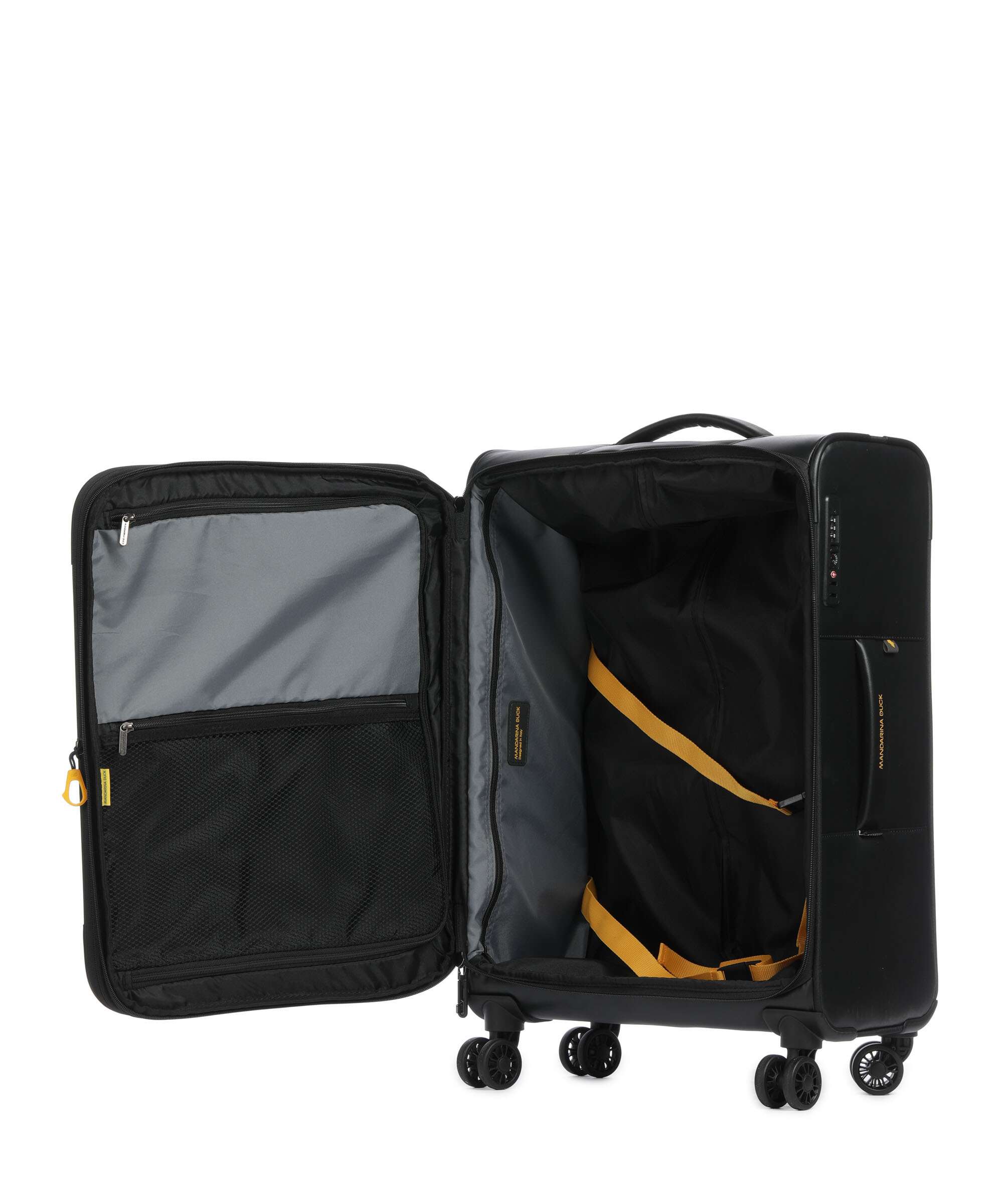 Mandarina Duck Eco Coated Spinner (4 wheels) black