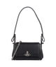 Vivienne Westwood Hazel Re-Vegan Grain Small Schultertasche black