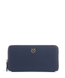 Pinko Ryder Portefeuille blu indaco ombroso/antique gold