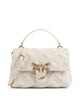 Pinko Love Lady Puff Mini Sac à main bianco seta/antique gold