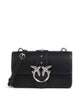 Pinko Love One Mini Borsa a tracolla nero/old silver