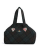 Vivienne Westwood Archive Harris Tweed Check Large Cabas dark check