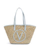 Valentino Bags Samuela Borsa shopper natur/azzurro