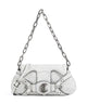 Just Cavalli Crossed Laces Schultertasche white