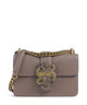 Just Cavalli Iconic Snakes Schultertasche taupe