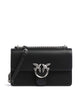 Pinko Love One Classic Schultertasche nero/old silver