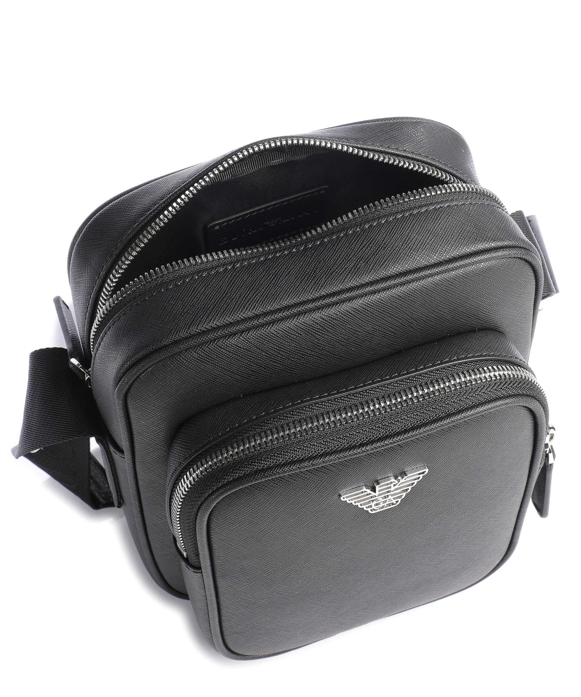 Emporio Armani Business Regenerated Crossbody bag black