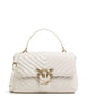 Pinko Love Lady Puff Classic Sac à main bianco seta/antique gold