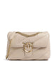 Pinko Love Puff Classic Schultertasche beige/grigio fumo/antique gold