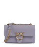 Pinko Love Soft Mini Schultertasche cenerre viola/antique gold