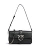 Pinko Love One Classic Slouchy Borsa a spalla nero/old silver