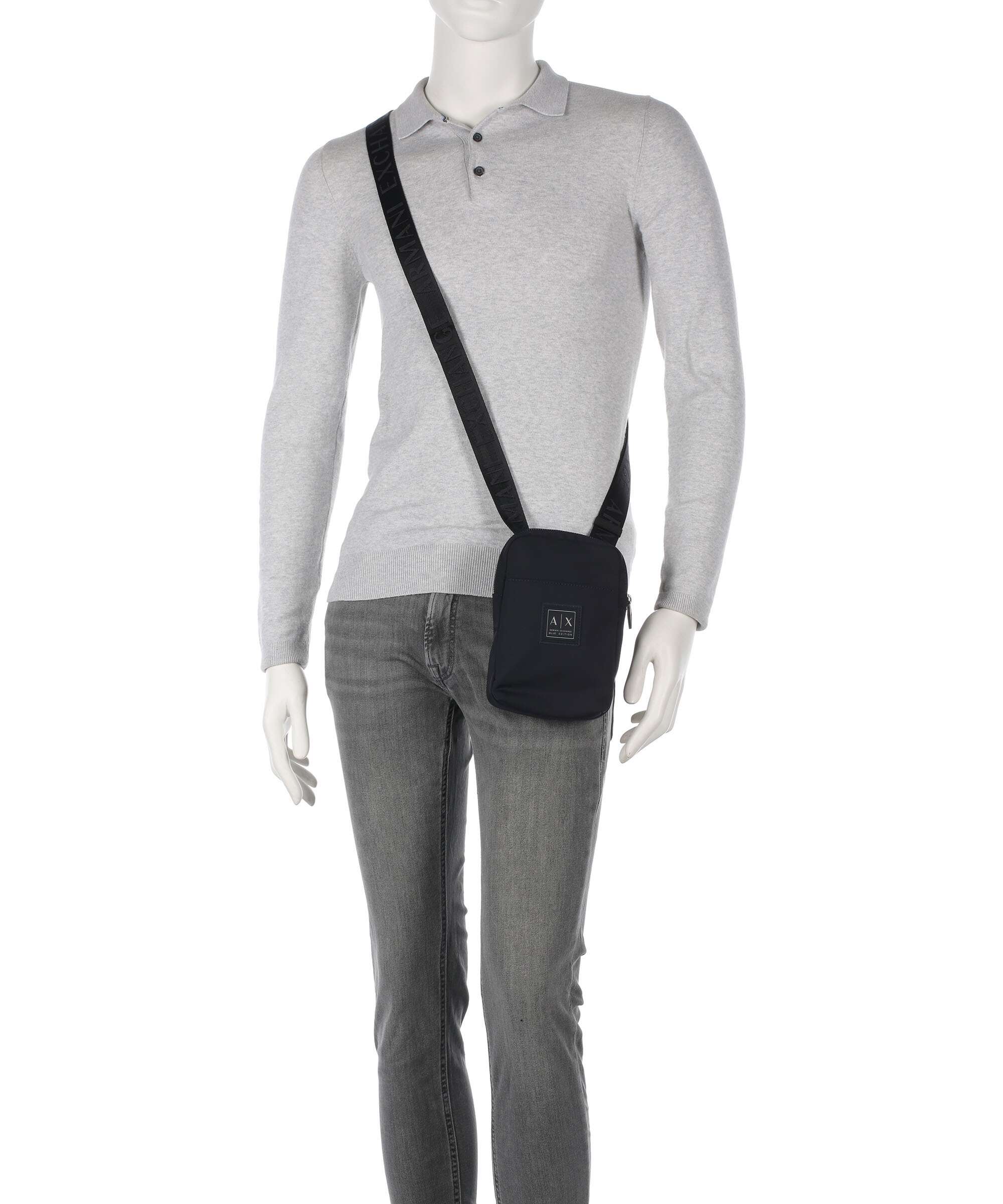 Armani Exchange Blue Edition Crossbody bag deep navy