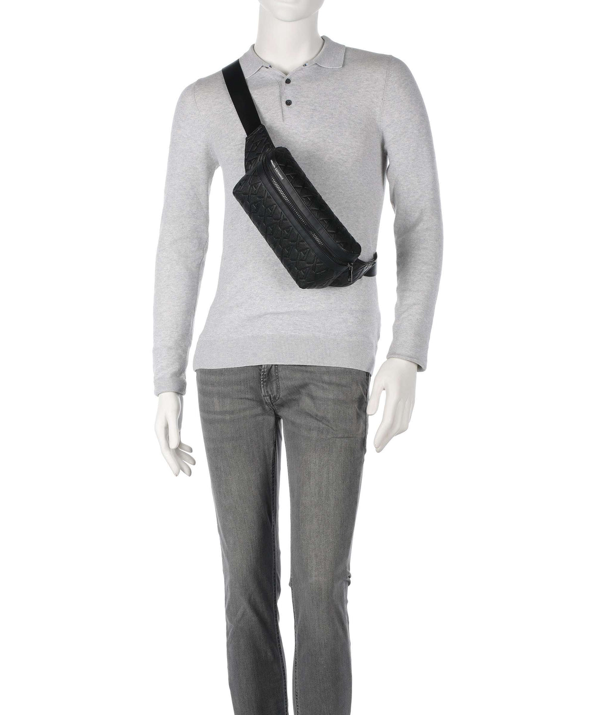 Armani Exchange Liam Fanny pack black