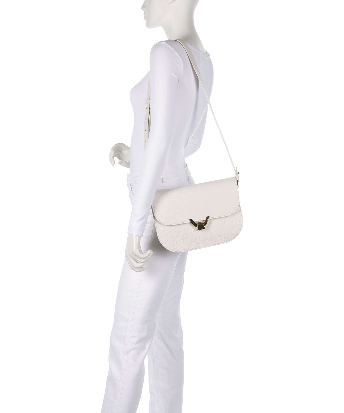 Coccinelle Dew Shoulder bag blanco