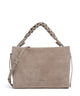 Coccinelle Boheme Suede Hobo bag warm taupe