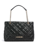 Love Moschino Quilted Borsa shopper black